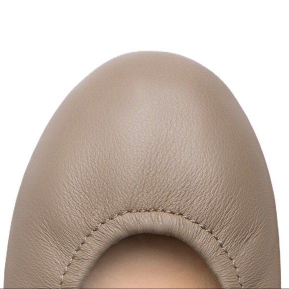❌SOLD❌ TIEKS by Gavrielli Ballet Flats in Taupe - Picture 2 of 8